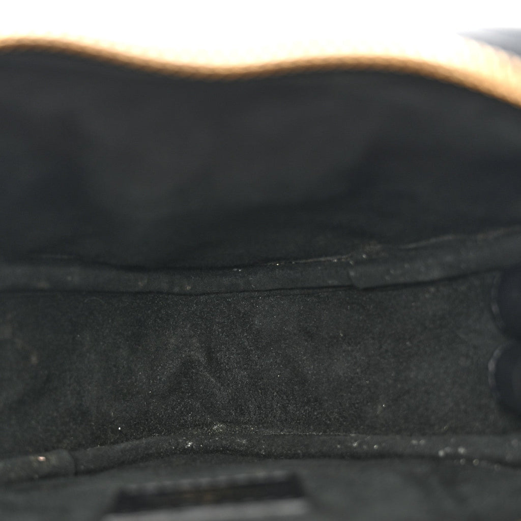 Calfskin New Wave Heart Bag Black