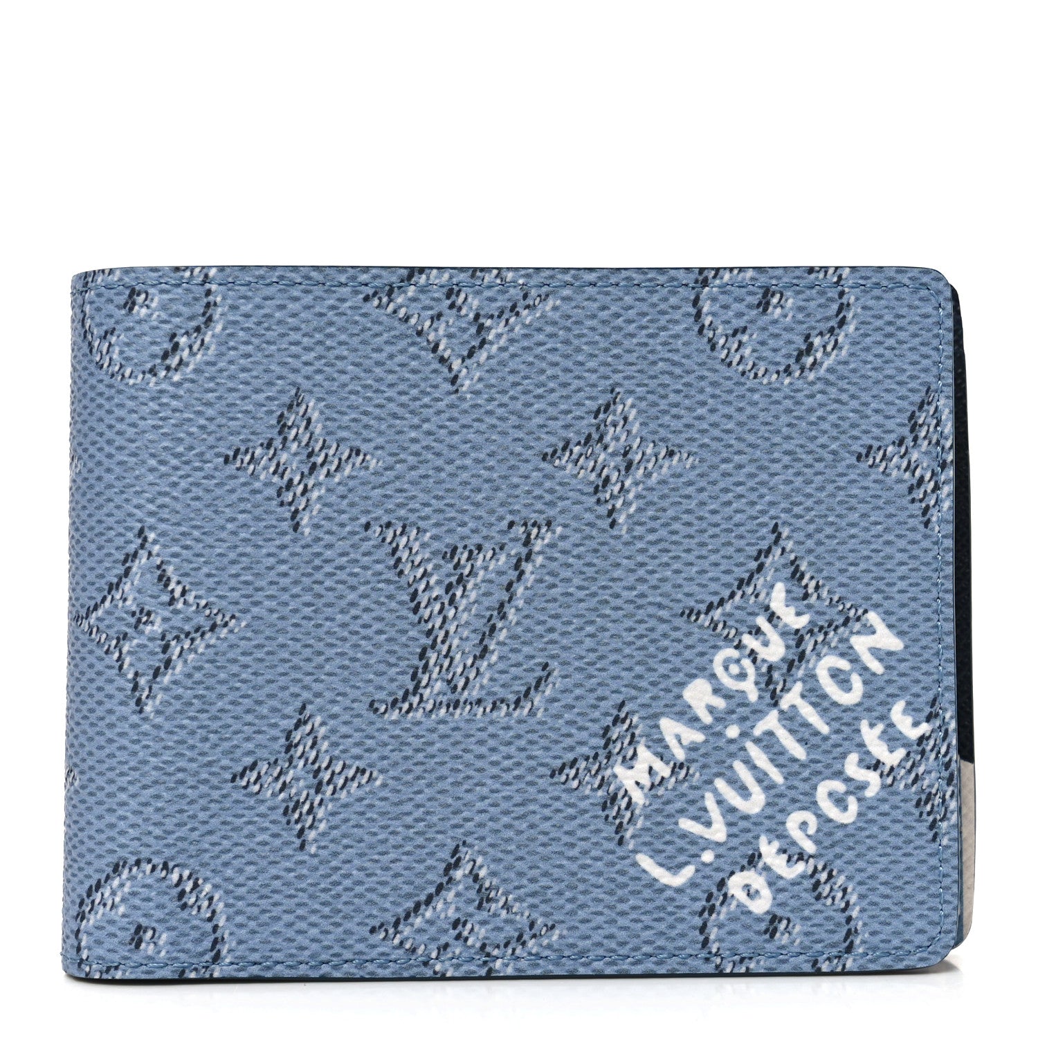 Monogram Heritage Multiple Wallet Blue