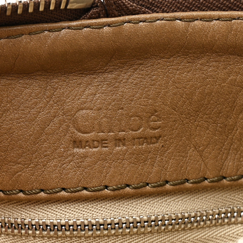 Calfskin Medium Paddington Capsule Satchel Elephant