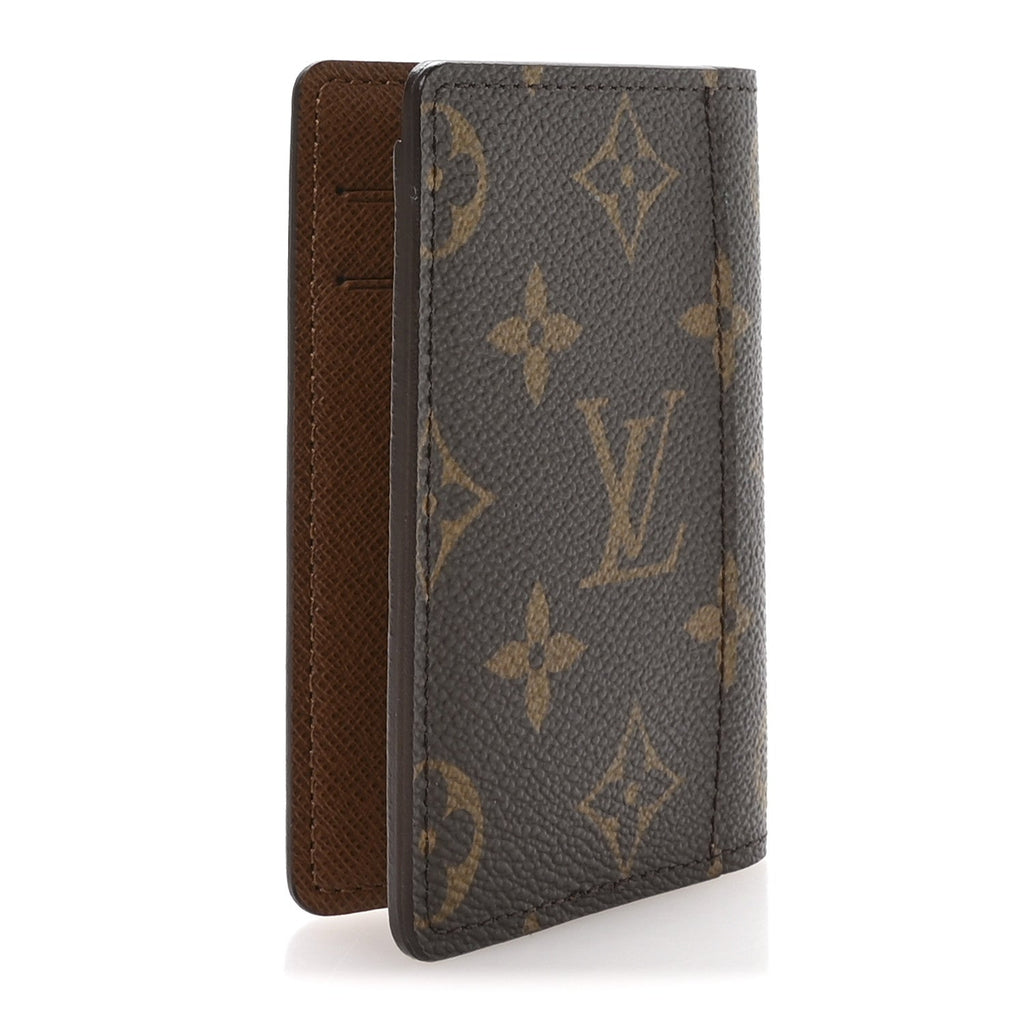 Monogram Porte-Cartes Pass Vertical  Holder
