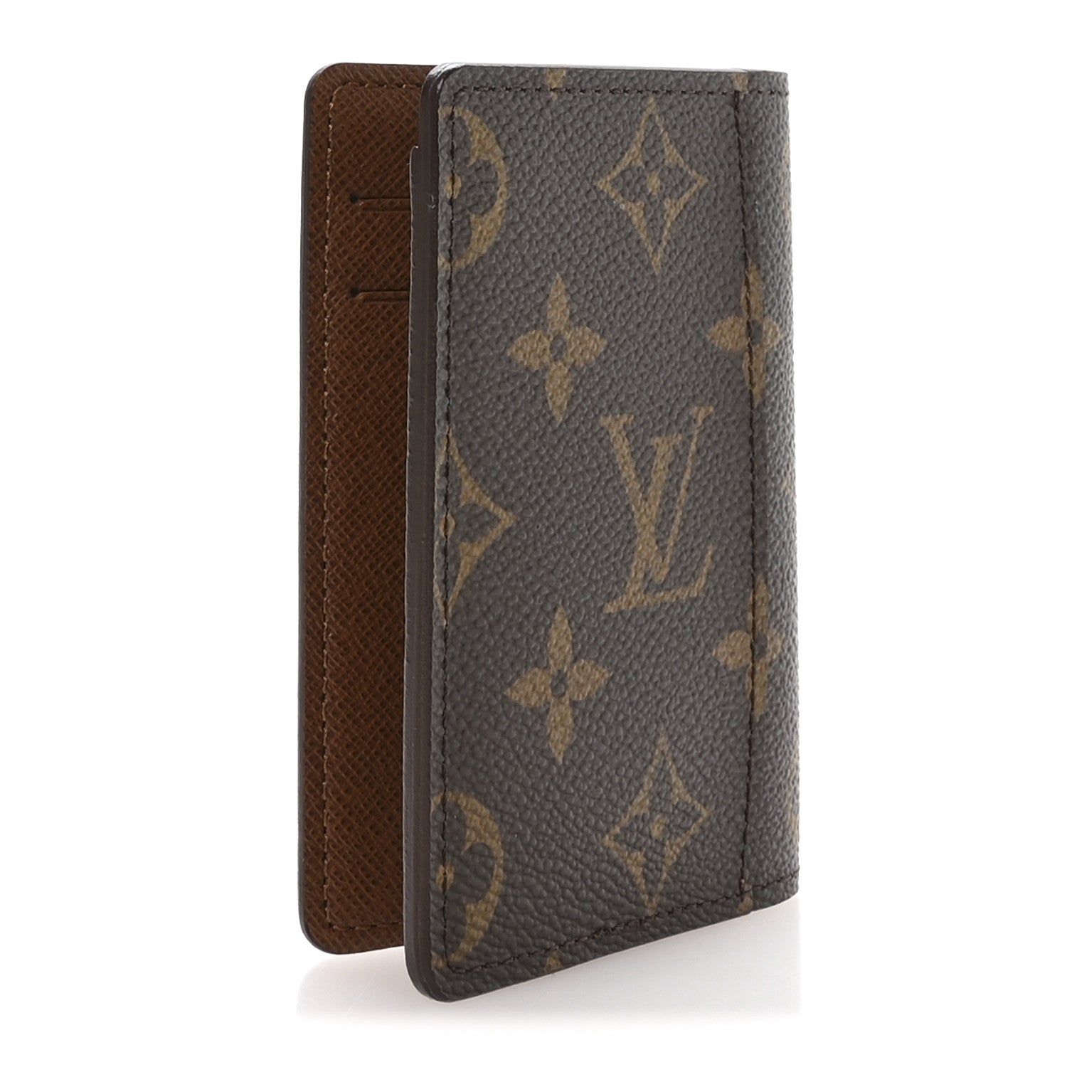 Monogram Porte-Cartes Pass Vertical  Holder