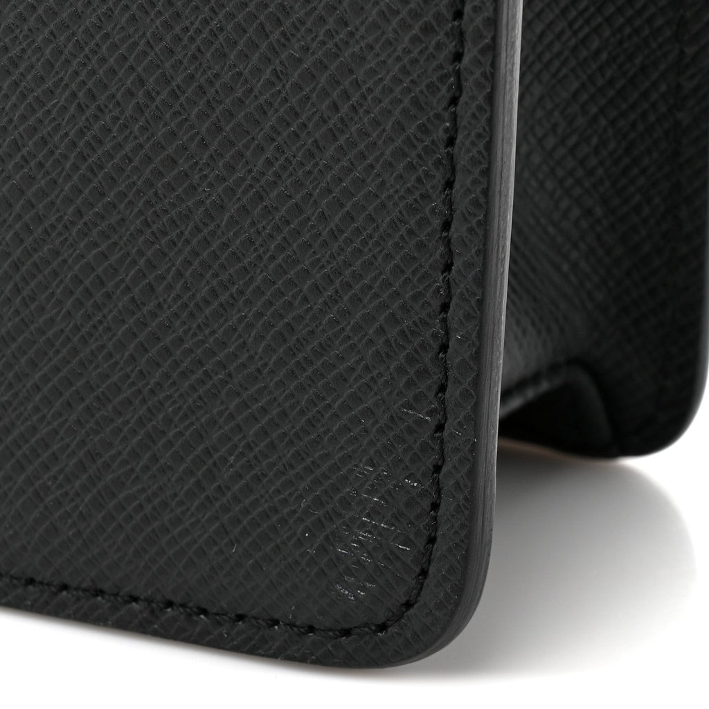 Taiga Neo Robusto 2 Compartment Briefcase Black