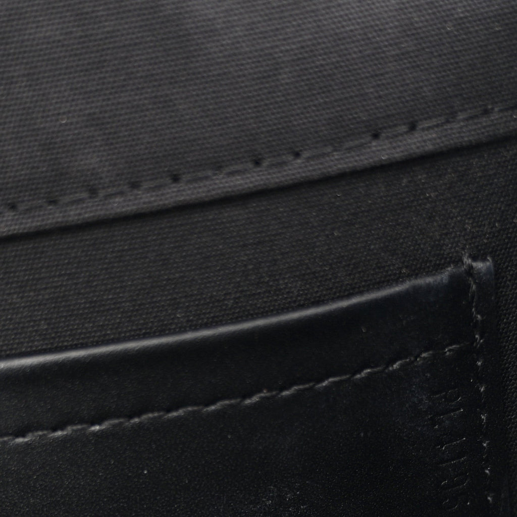 Patent Louise Clutch Black