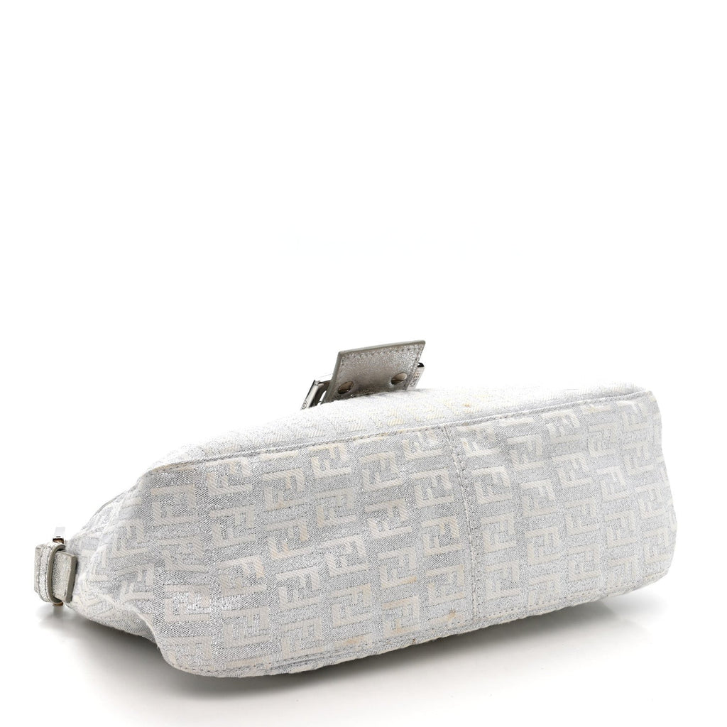 Metallic Zucchino Baguette Silver