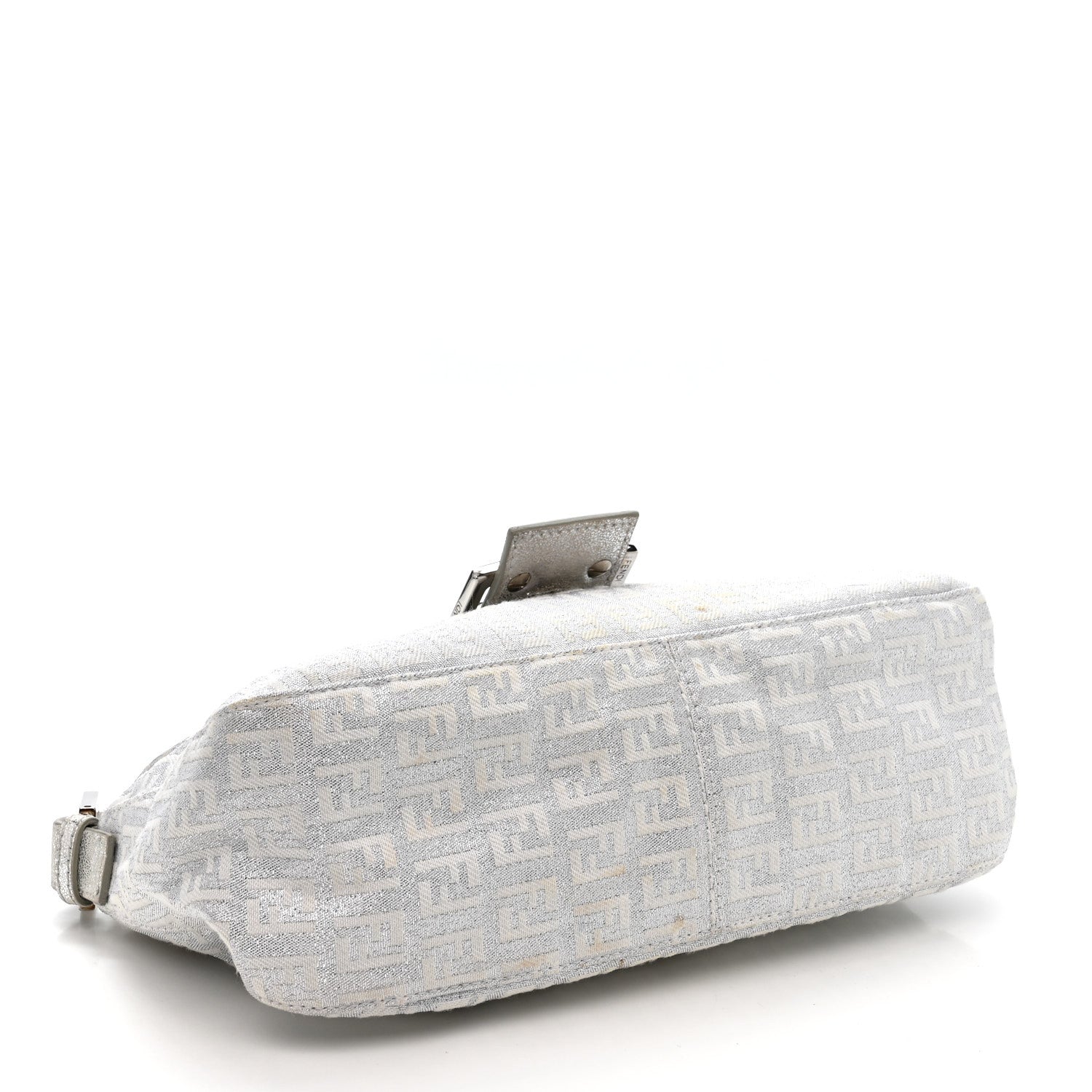 Metallic Zucchino Baguette Silver