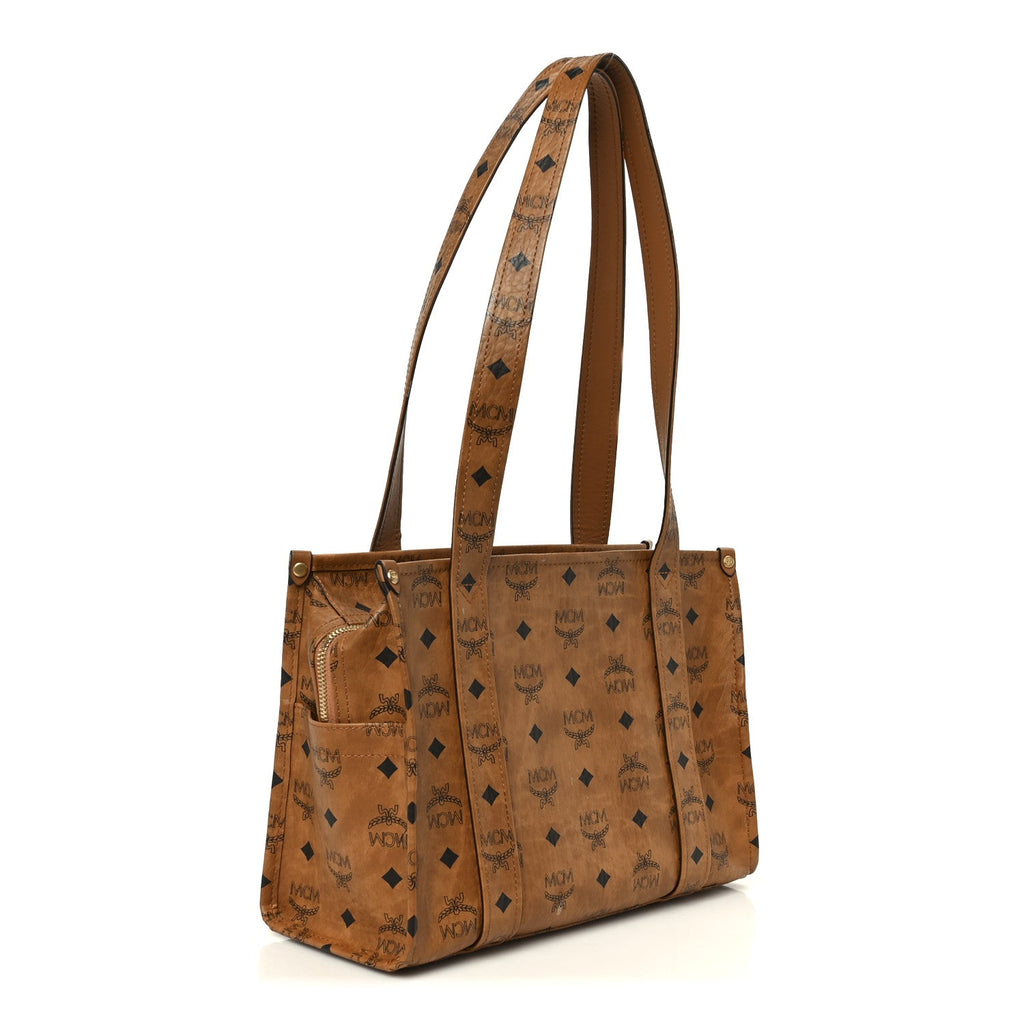 Visetos Aren Small School Bag Tote Cognac