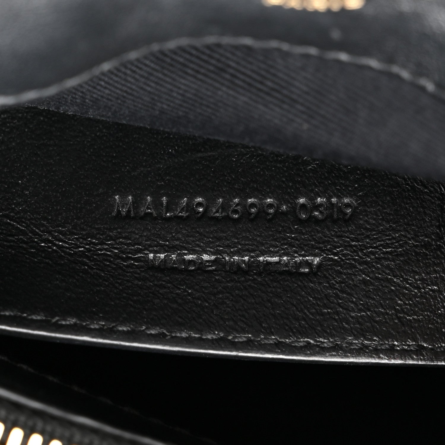 Calfskin Y Quilted Monogram Small Loulou Chain Satchel Black