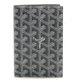 Goyardine Passport Wallet Grey