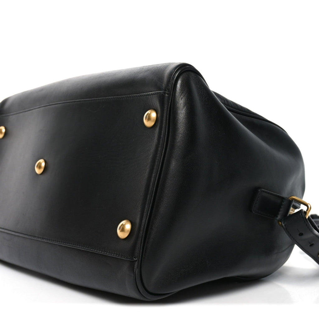 Calfskin Classic Duffle 6 Black