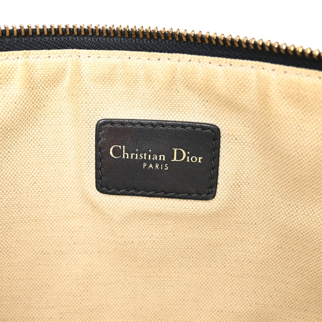 Oblique Monogram Pouch Clutch Blue