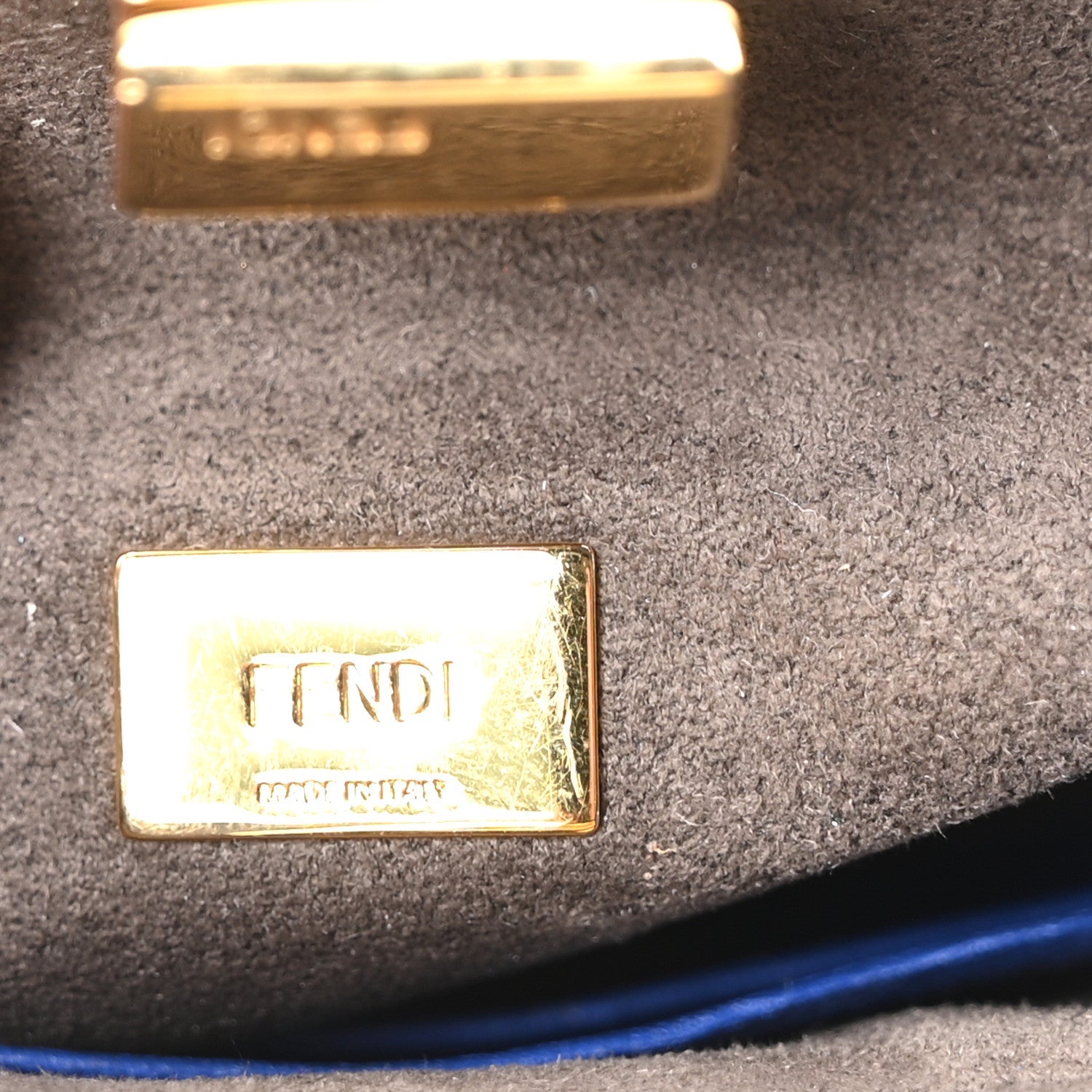 Nappa Micro Peekaboo Iconic Satchel Bleuette