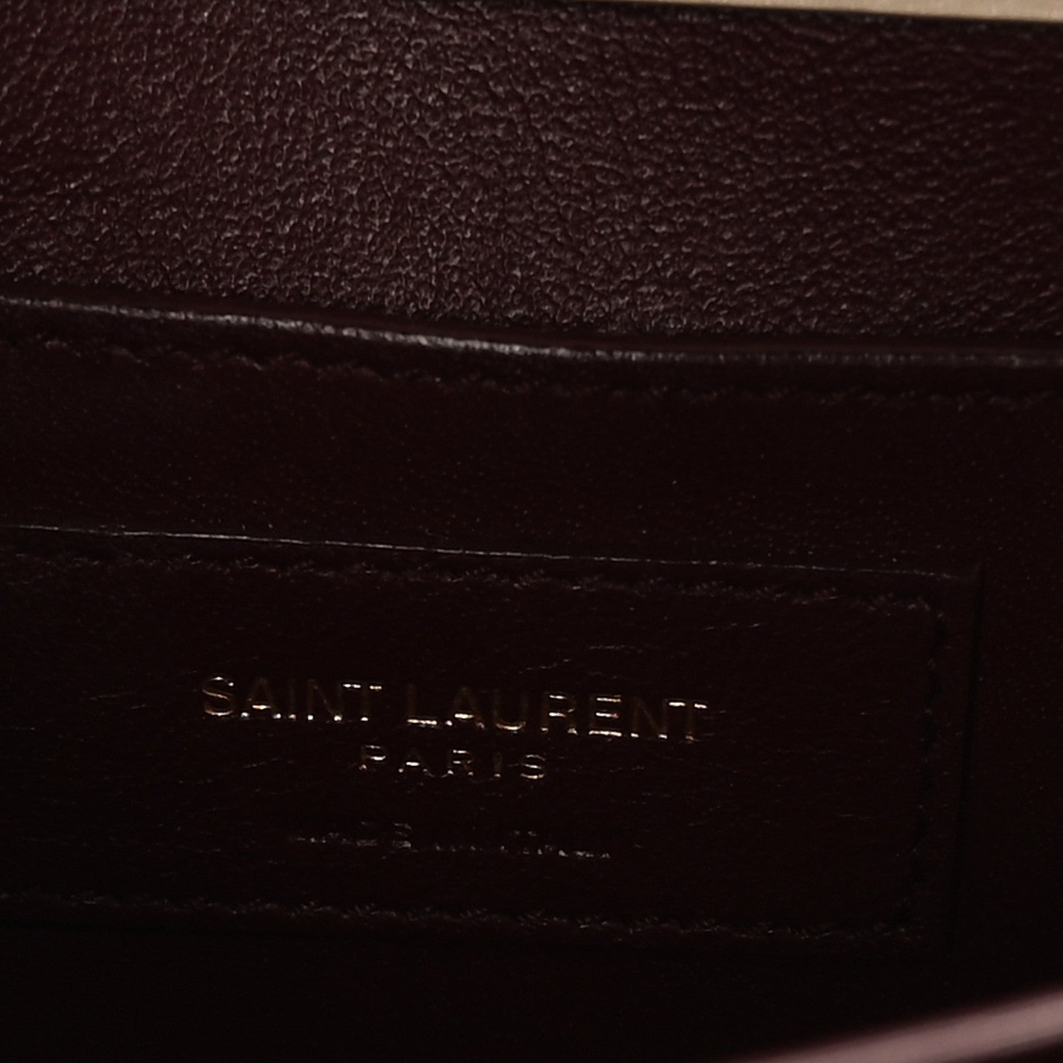 Smooth Calfskin Medium Classic Monogram Cassandra Top Handle Crema Soft Rouge Legion
