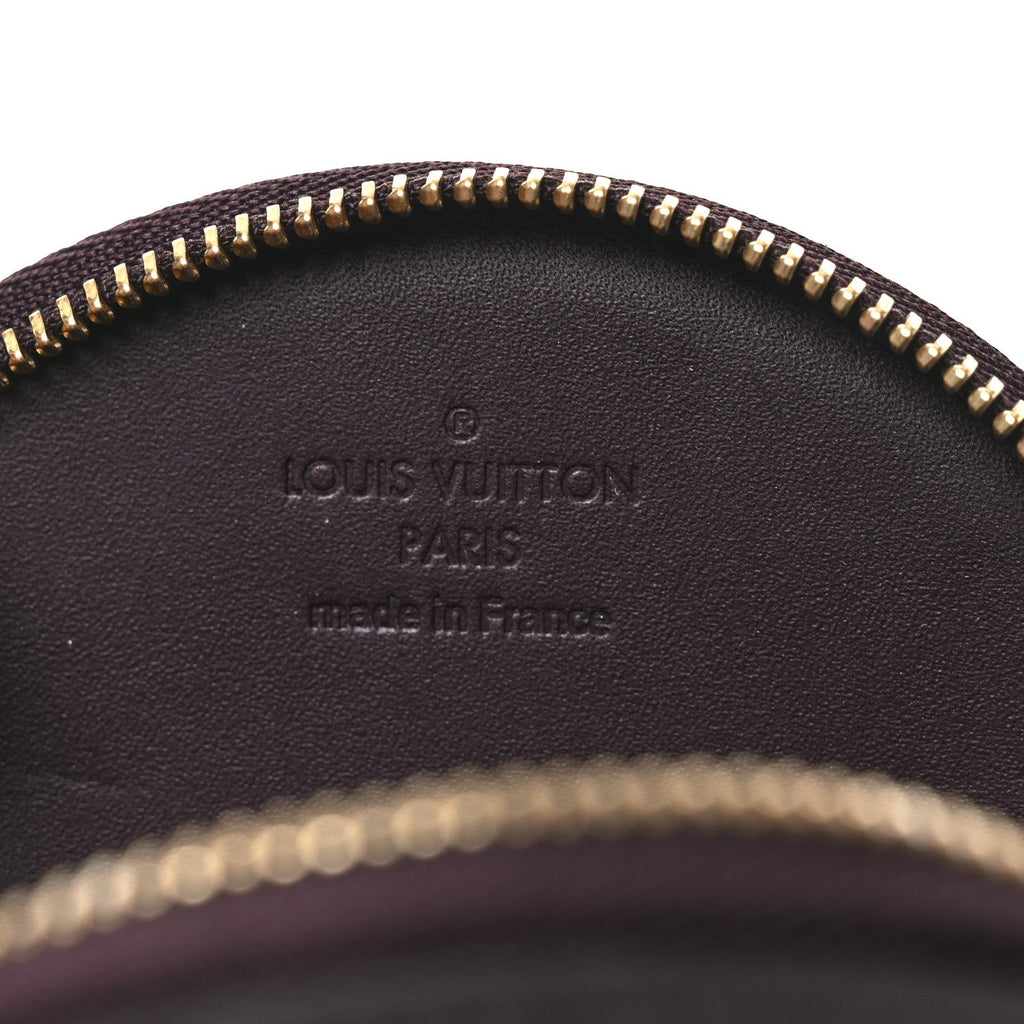 Vernis Chapeau Coin Purse Amarante
