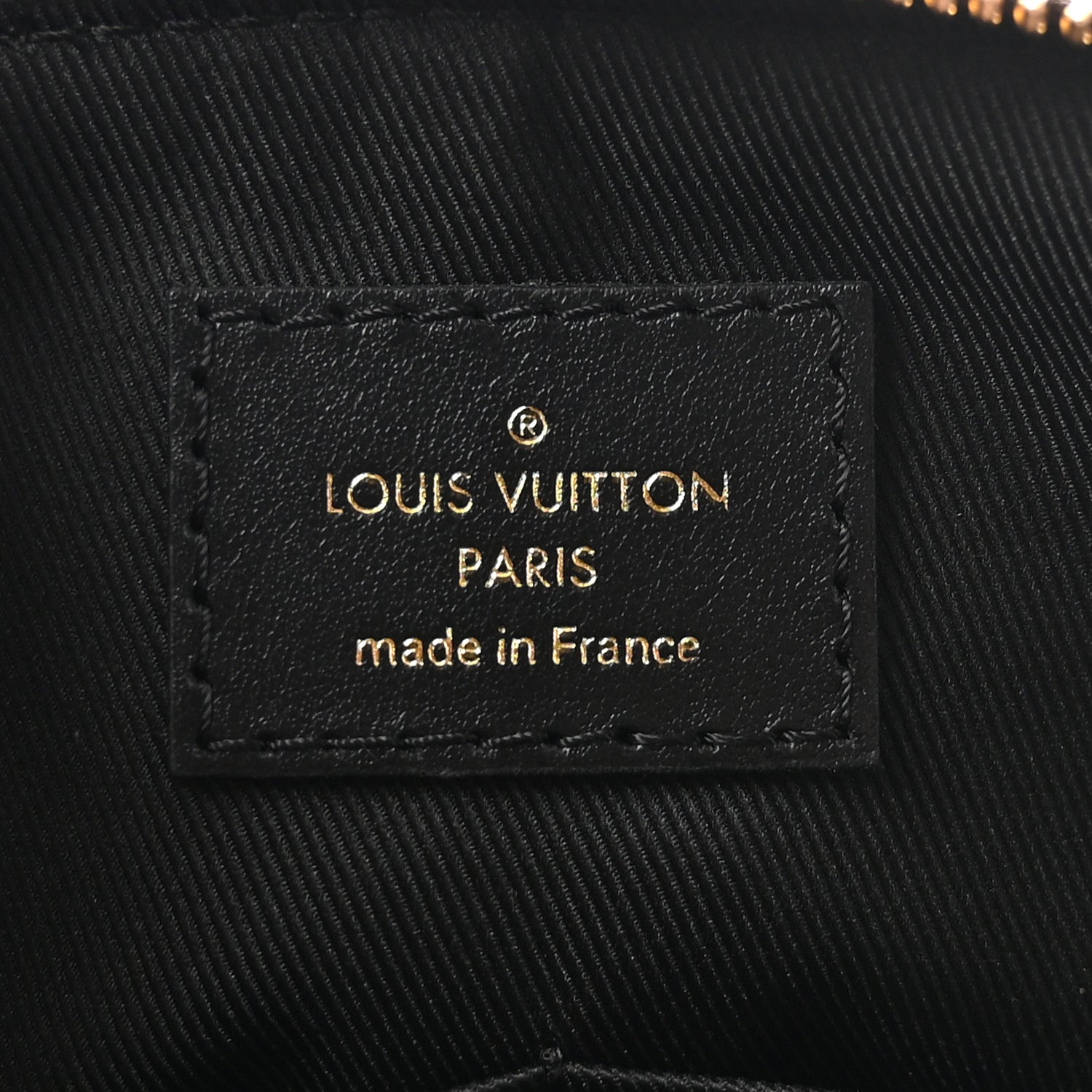 Damier Ebene Odeon Tote PM Black