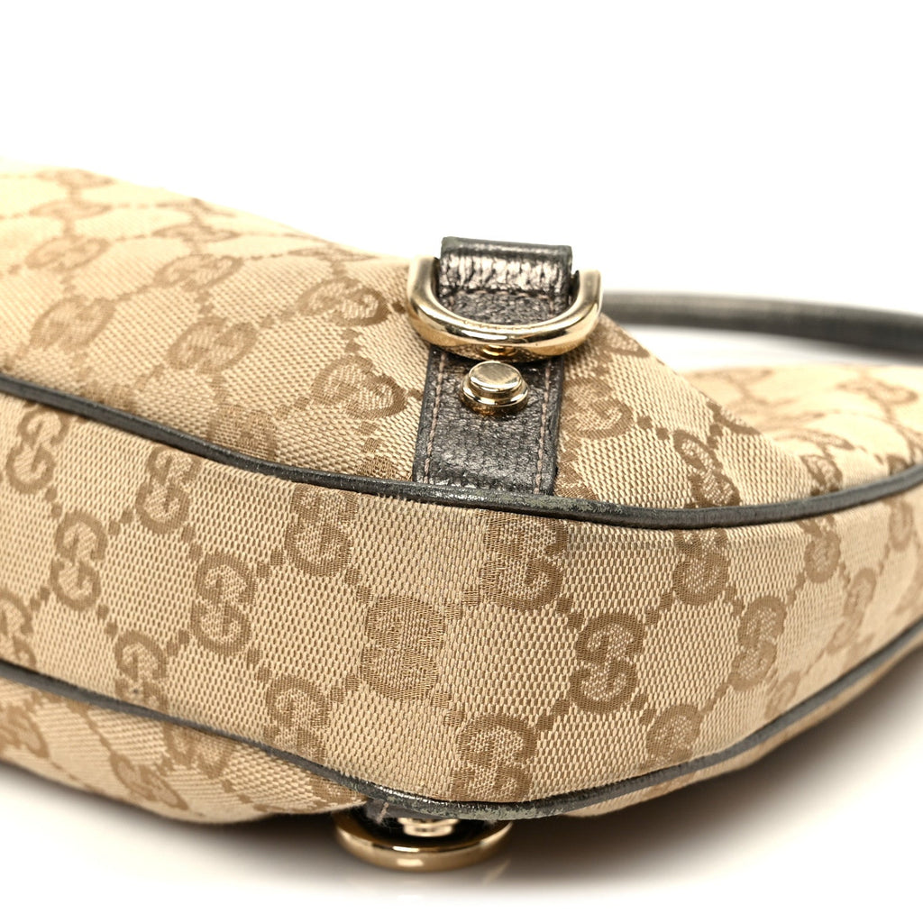 Monogram Medium Abbey D Ring Hobo Brown