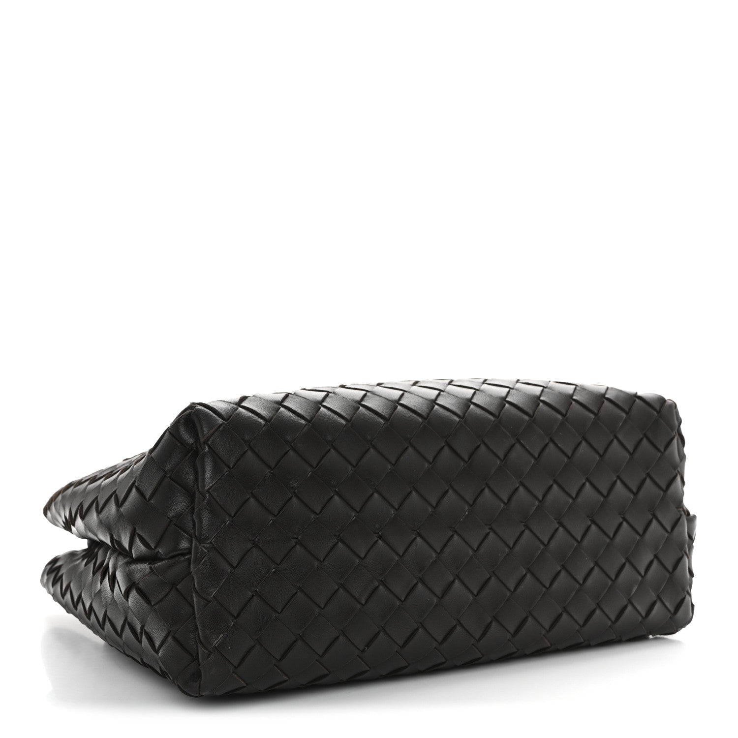Nappa Intrecciato Medium Andiamo Shoulder Bag Fondant