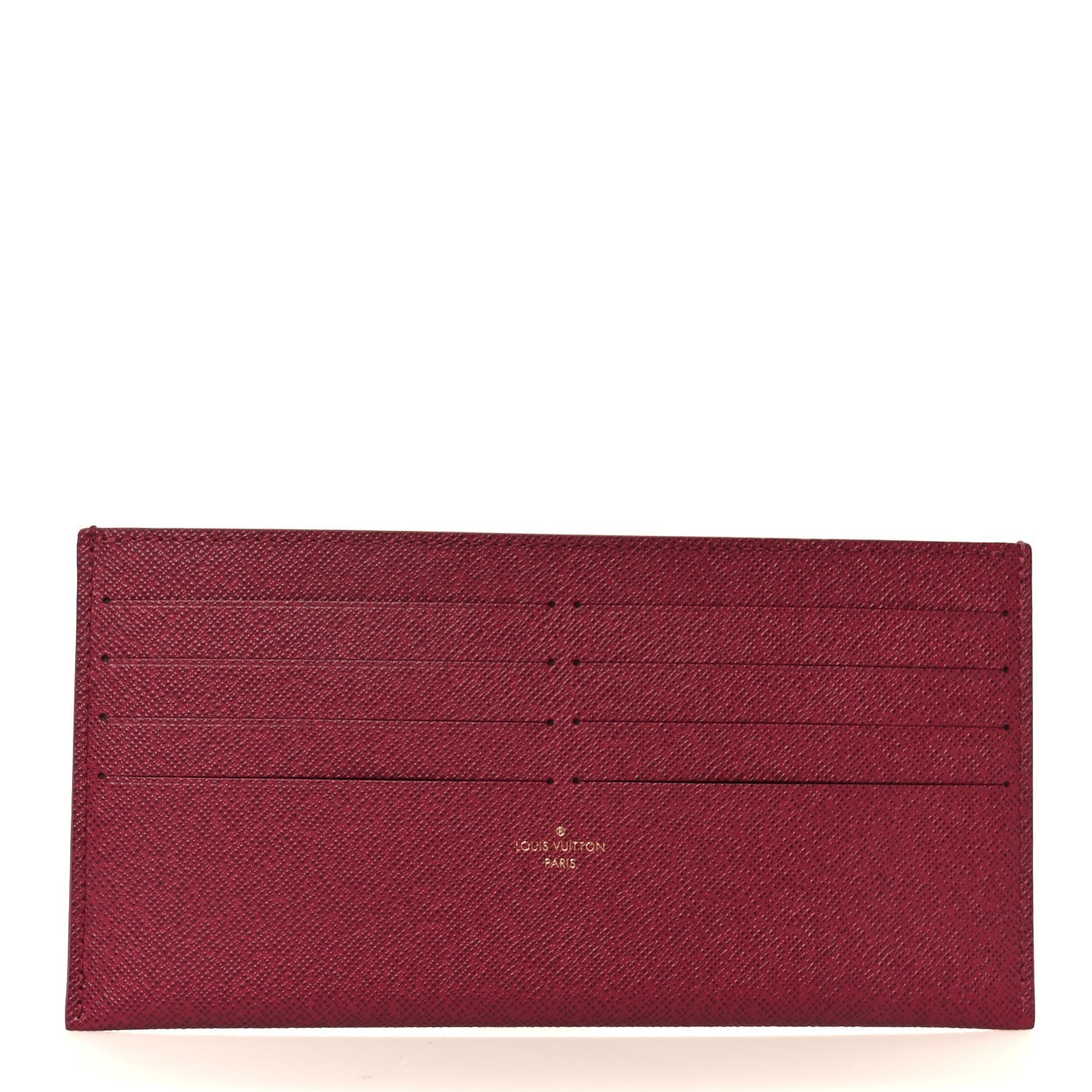 Calfskin Pochette Felicie  Holder Insert Fuchsia