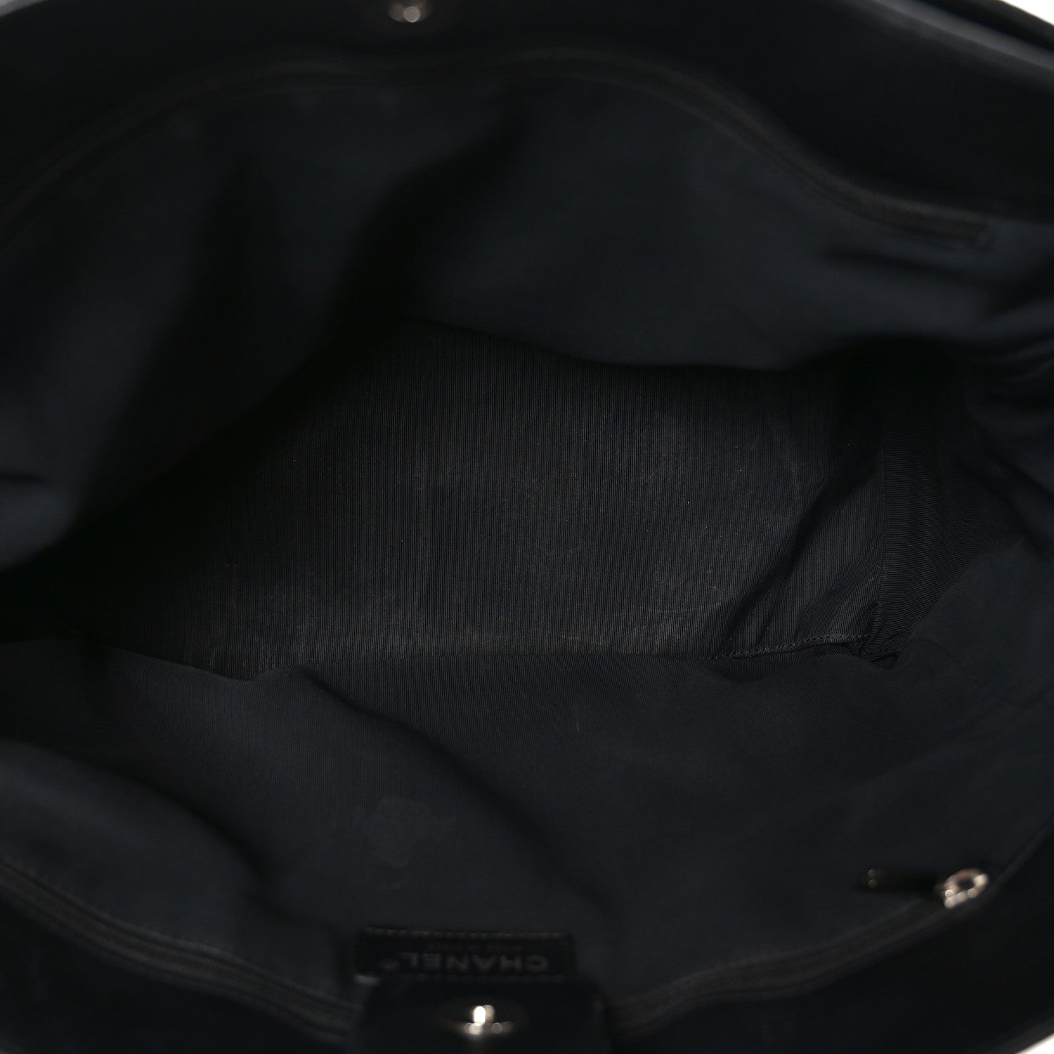 Calfskin Cerf Shopper Tote Black