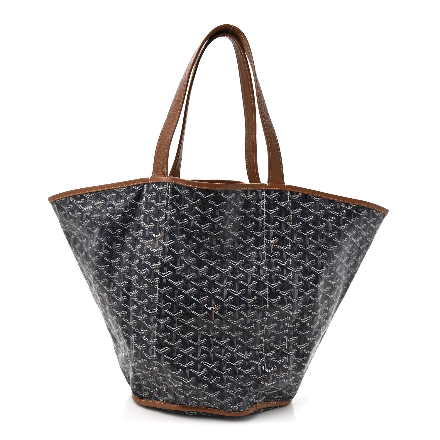 Goyardine Reversible Belharra Navy Gold