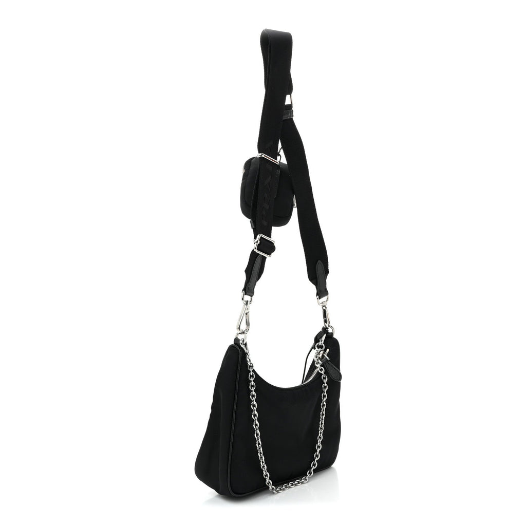 Nylon Re-Edition 2005 Shoulder Bag Black