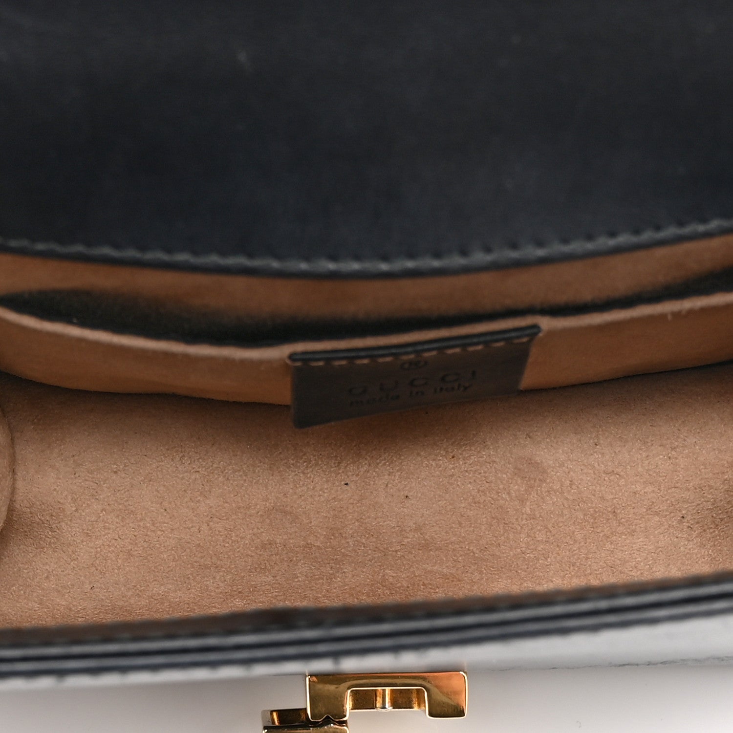 Calfskin Mini Sylvie Chain Shoulder Bag Black