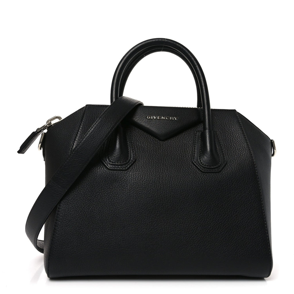 Sugar Goatskin Small Antigona Black