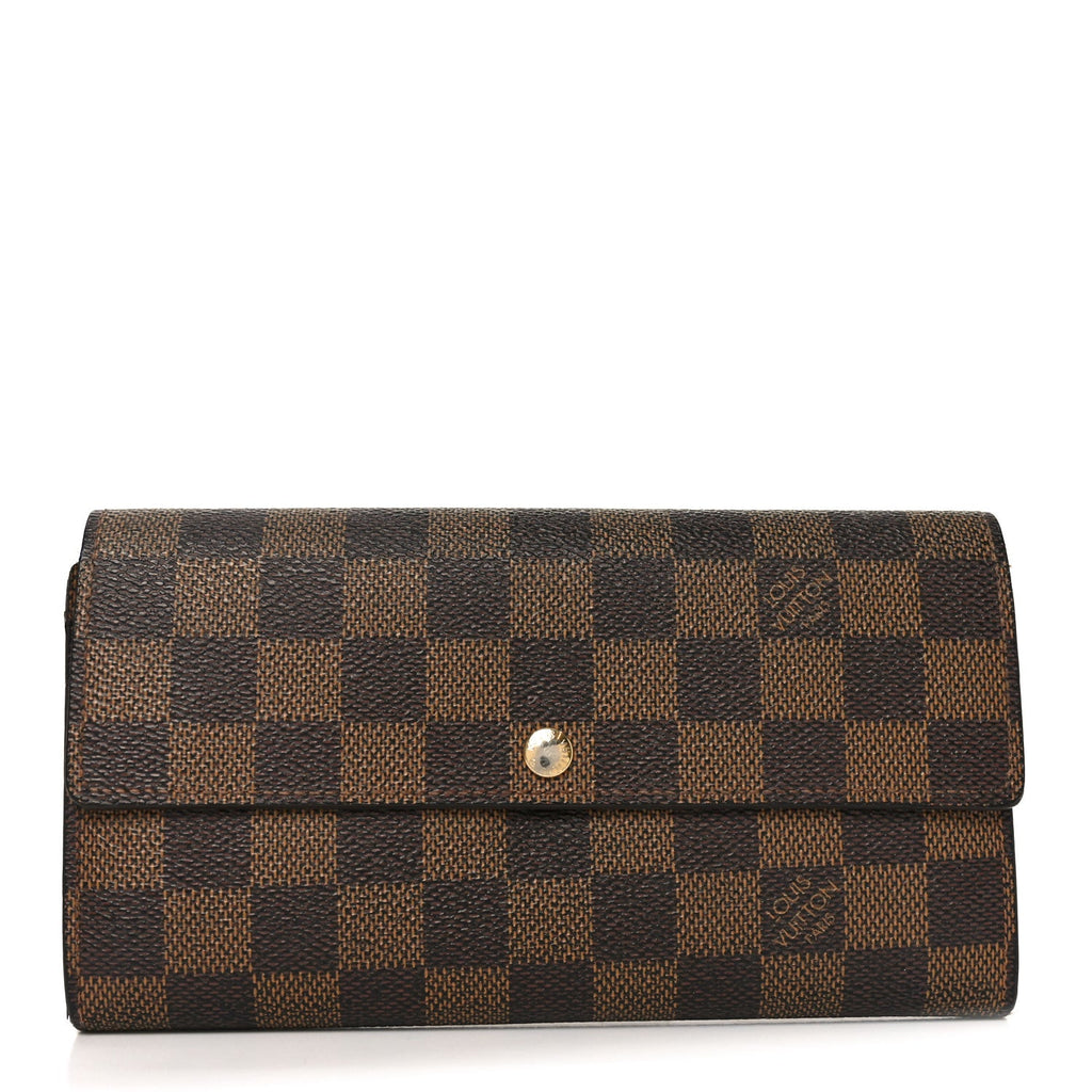Damier Ebene Sarah Wallet