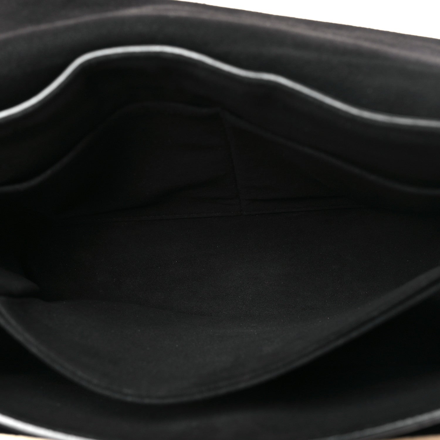 Soft Calfskin My Lockme Top Handle Vanille Black