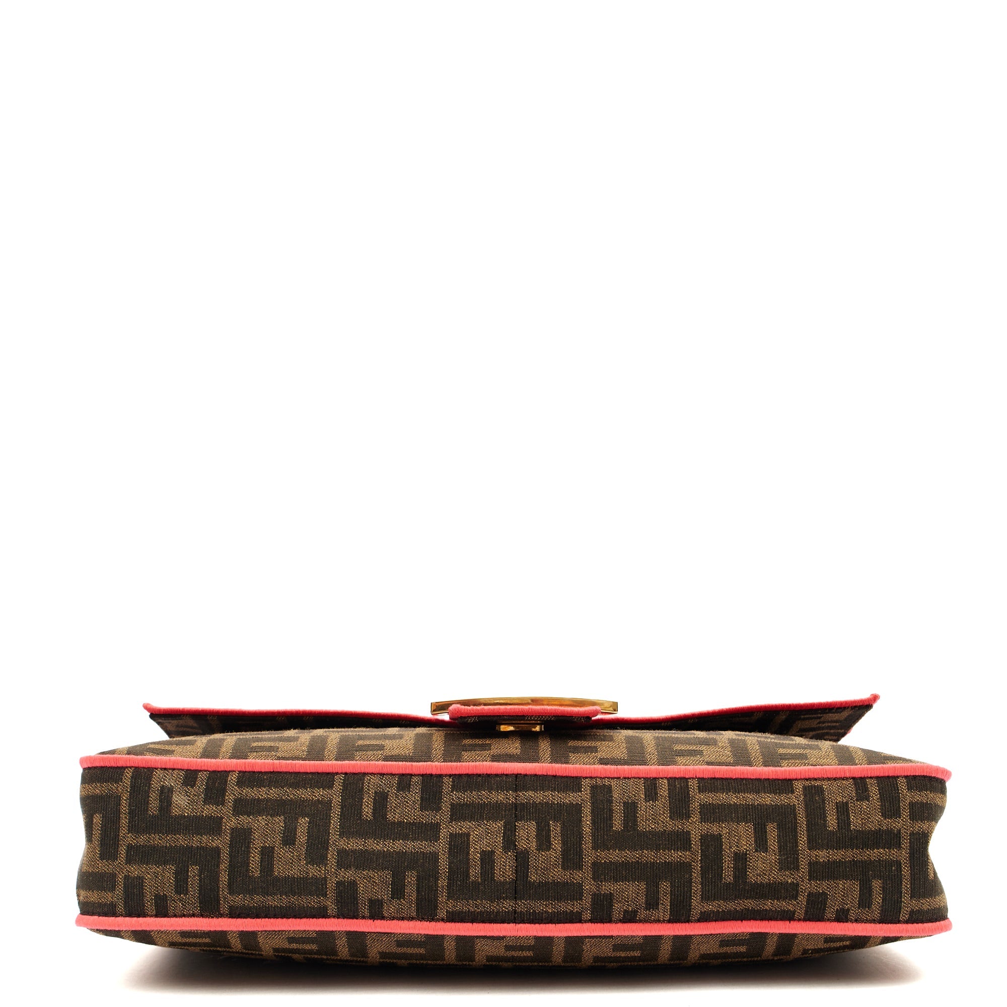 Fendi Cross Body Baguette - Large in Zucca FF, Canvas