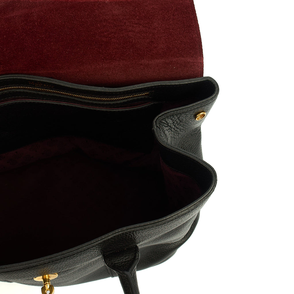 Mulberry Backpack Bayswater Backpack in Black, Leather