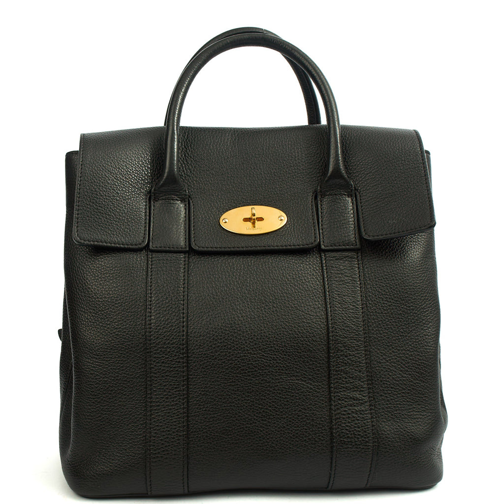 Mulberry Backpack Bayswater Backpack in Black, Leather