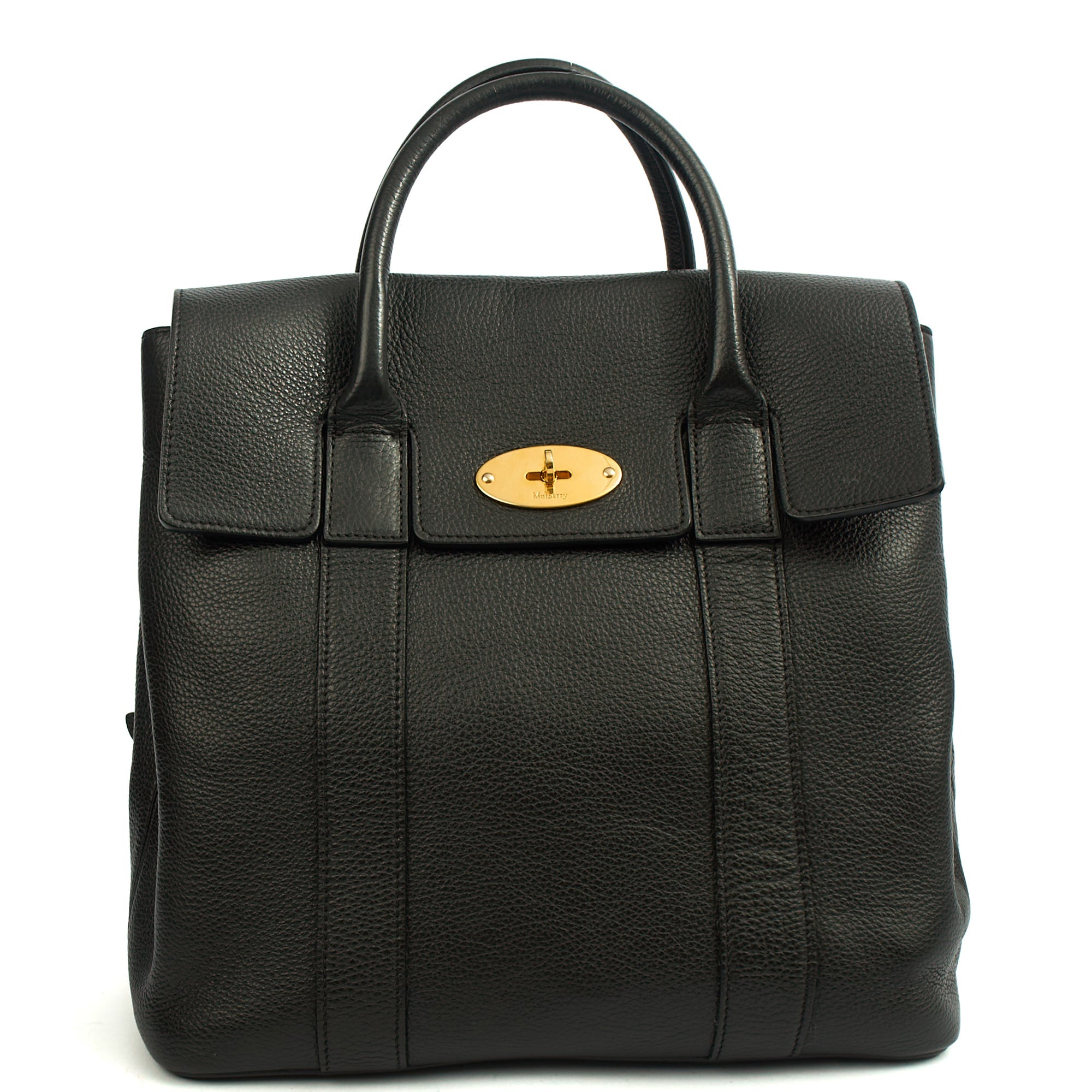Mulberry Backpack Bayswater Backpack in Black, Leather