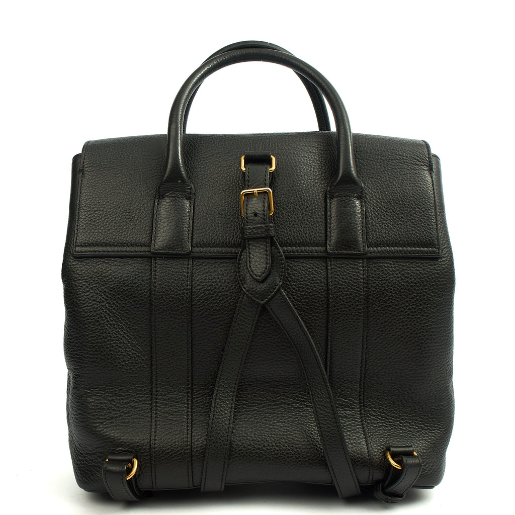 Mulberry Backpack Bayswater Backpack in Black, Leather