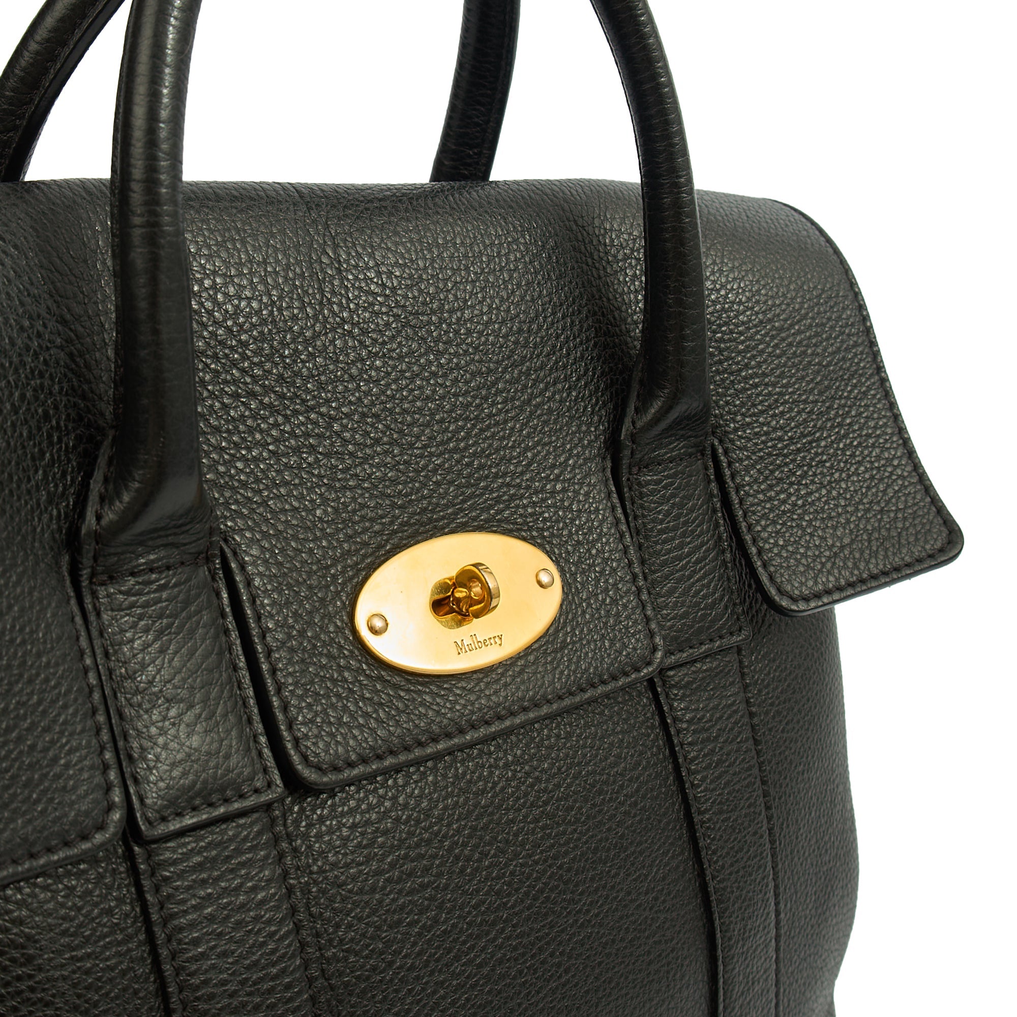 Mulberry Backpack Bayswater Backpack in Black, Leather