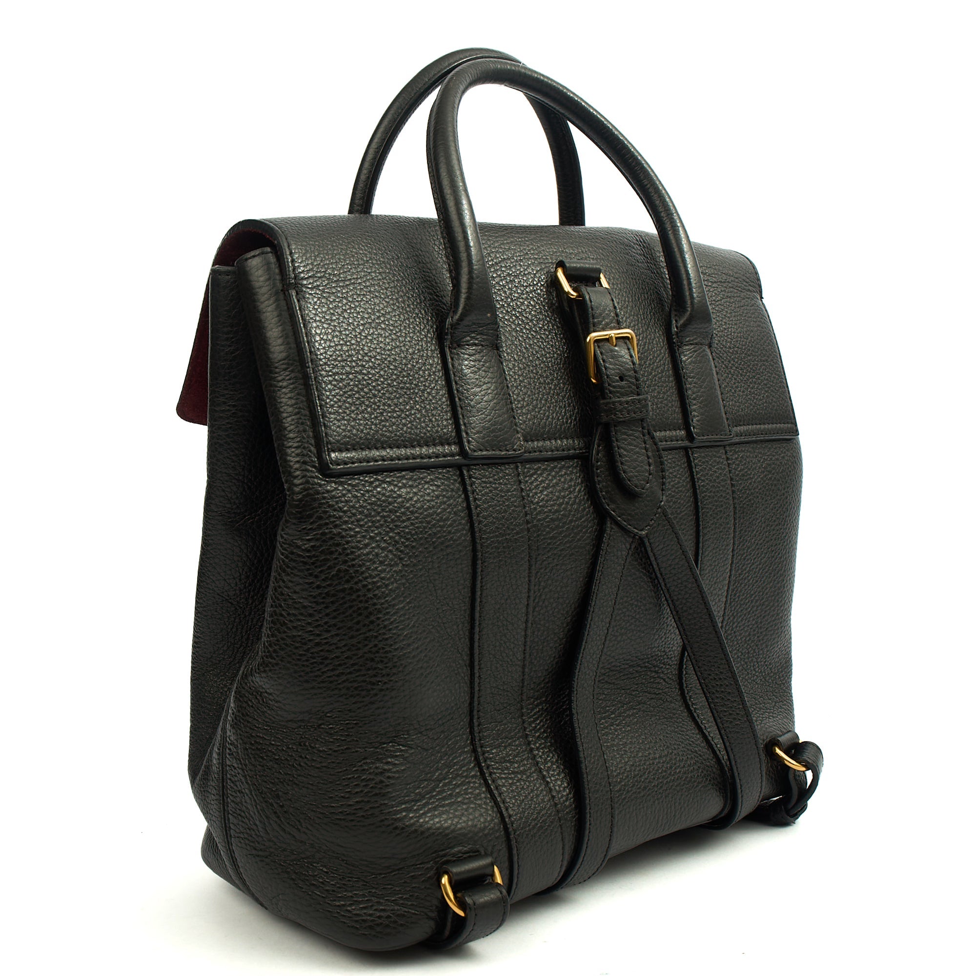 Mulberry Backpack Bayswater Backpack in Black, Leather