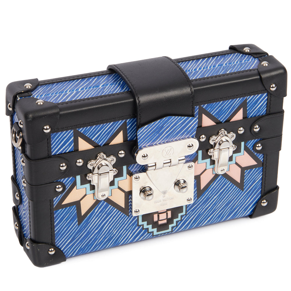 Louis Vuitton Petit Malle in Epi Denim, Epi Leather