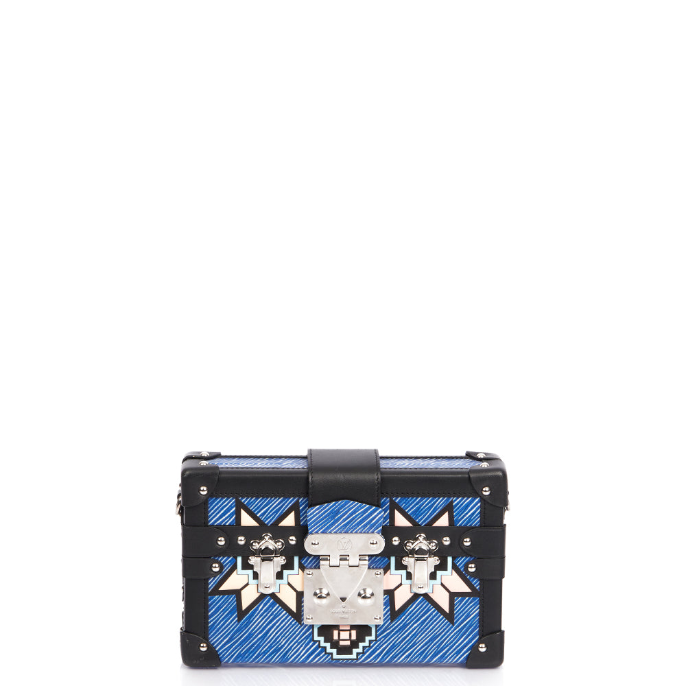 Louis Vuitton Petit Malle in Epi Denim, Epi Leather