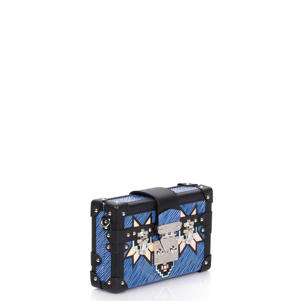 Louis Vuitton Petit Malle in Epi Denim, Epi Leather