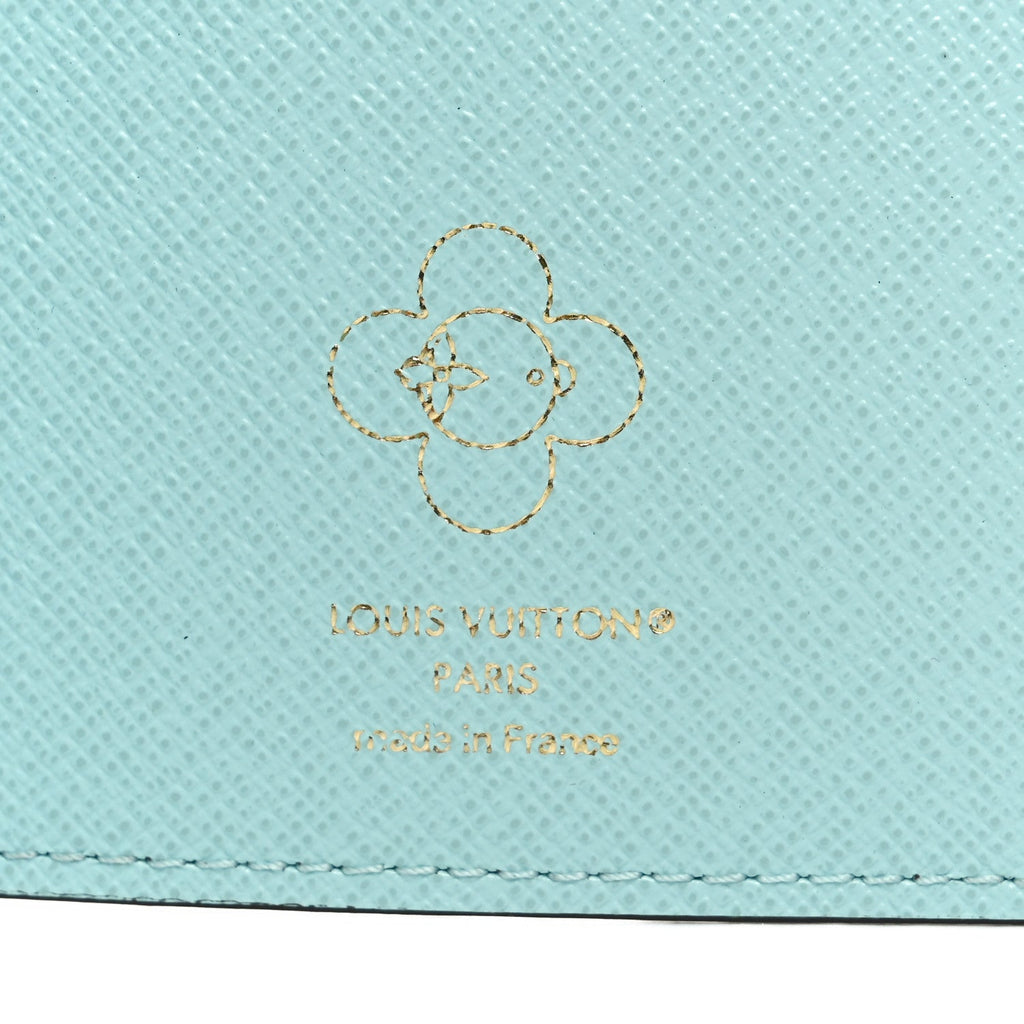 Monogram 2025 Christmas Animation Passport Cover Azur Frost