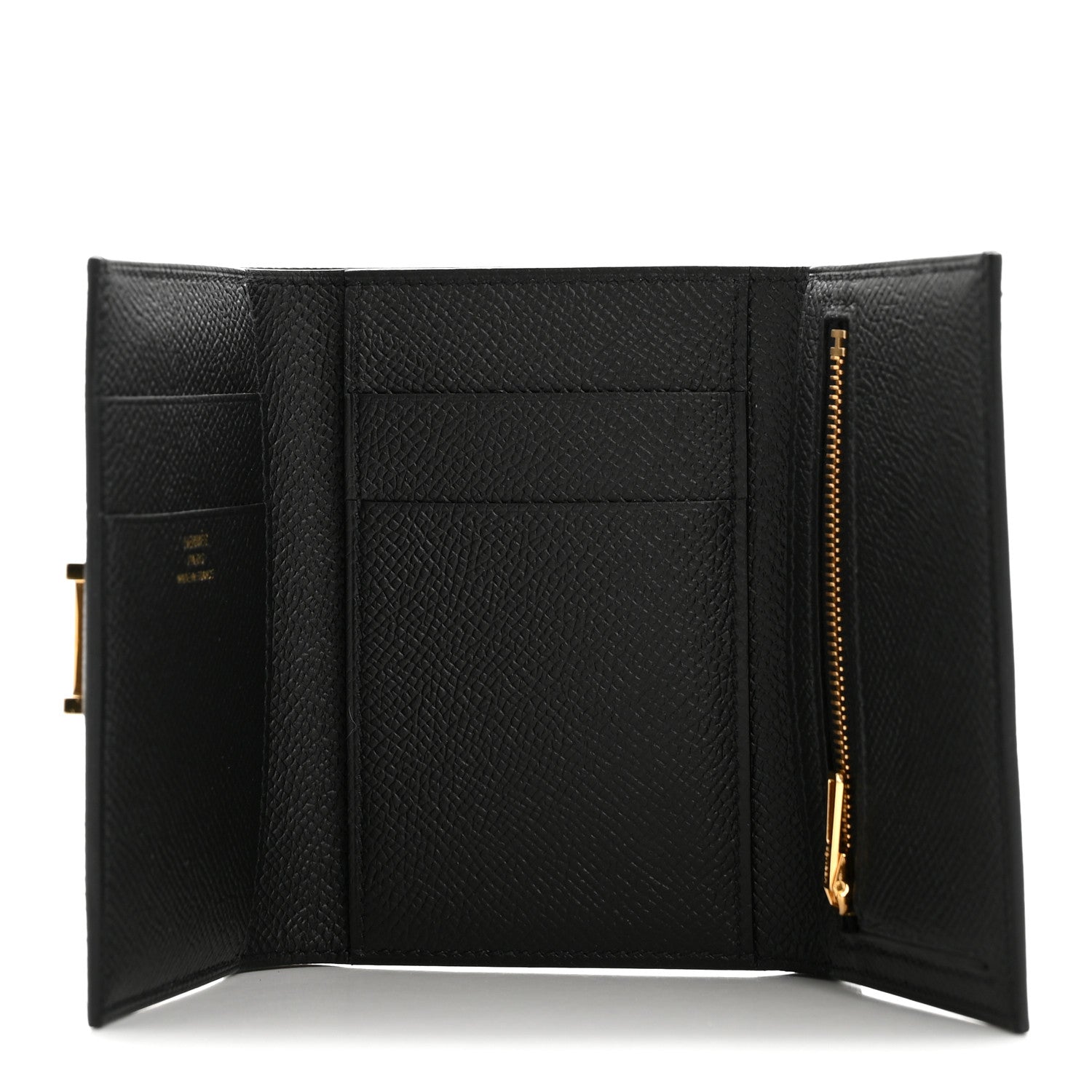 Epsom Tri-Fold Compact Bearn Wallet Black