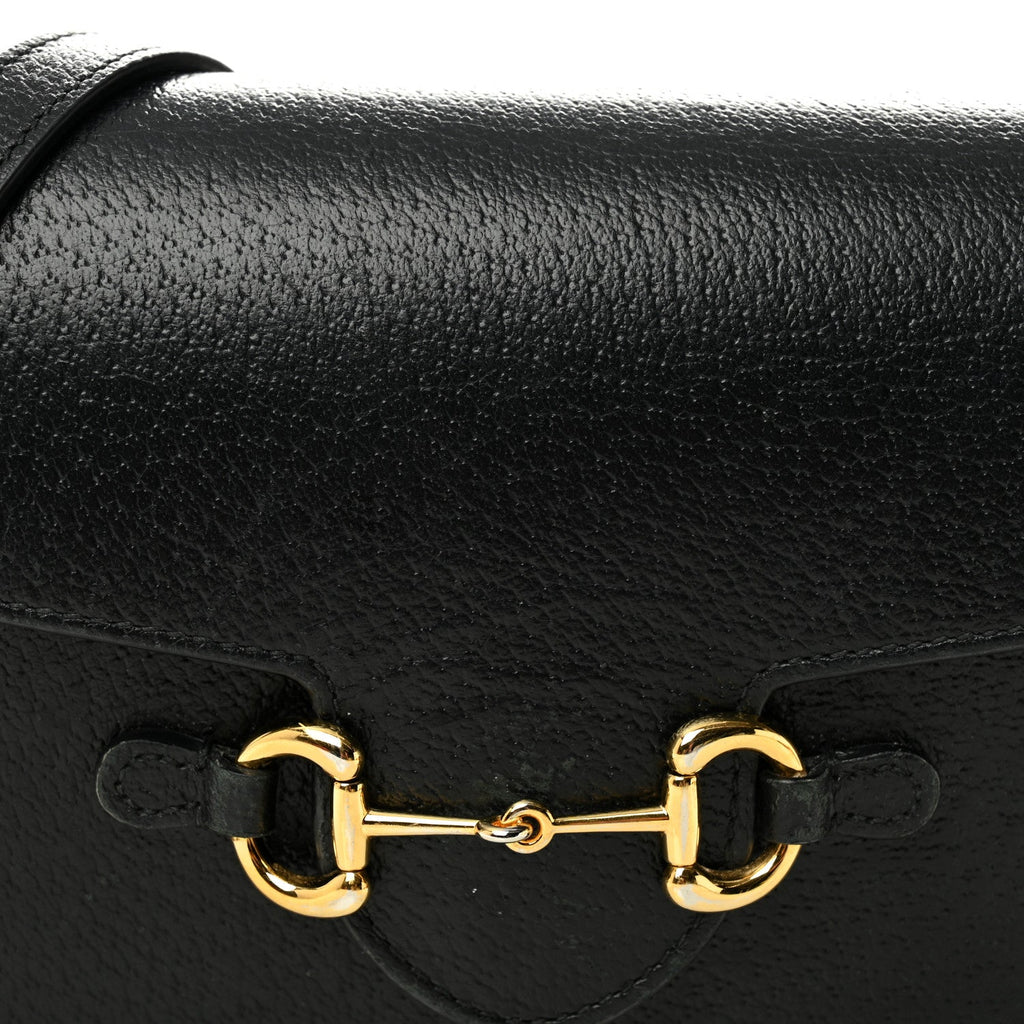 Calfskin Horsebit 1955 Shoulder Bag Black