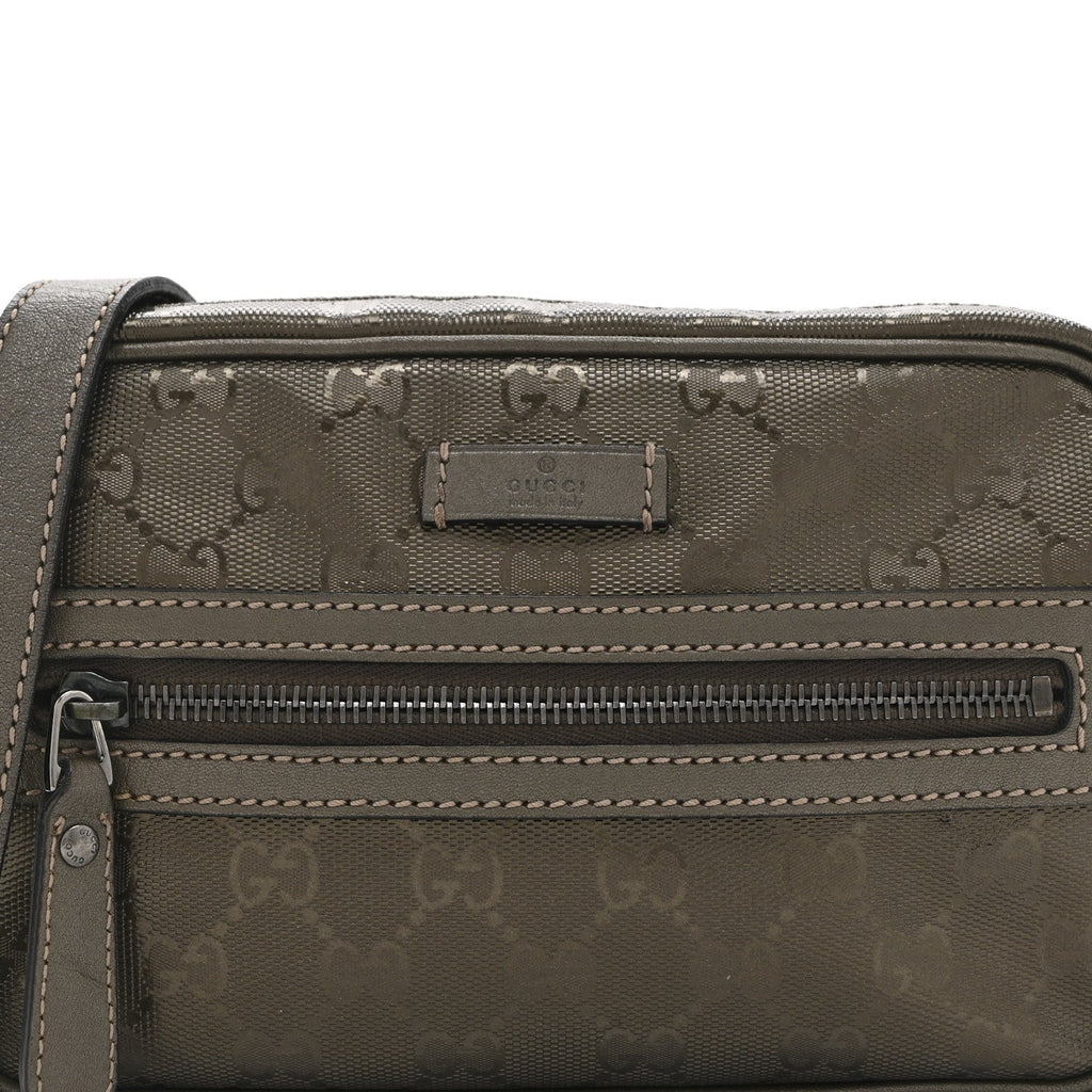 Imprime Monogram Small Shoulder Bag Silver