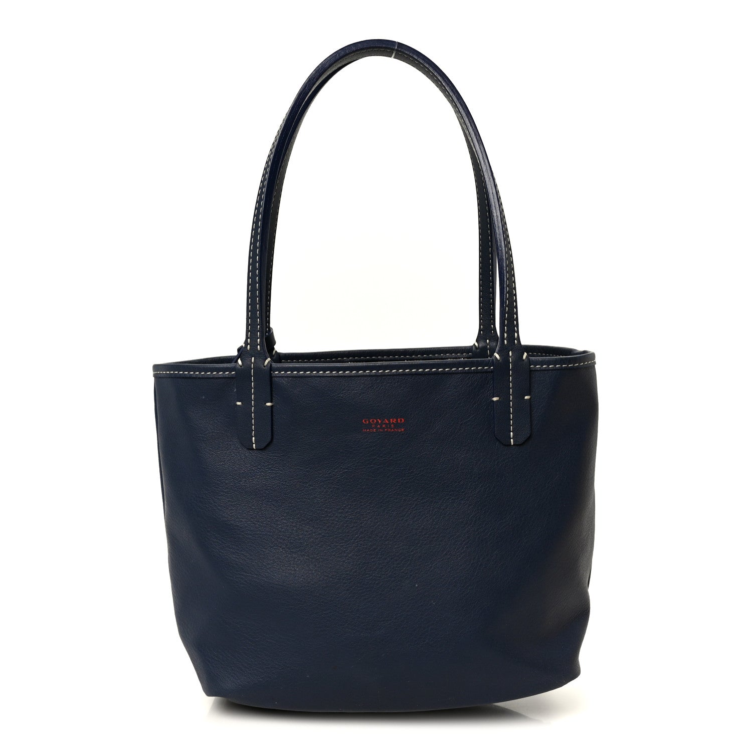 Goyardine Reversible Mini Anjou Navy