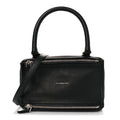 Sugar Goatskin Small Pandora Black