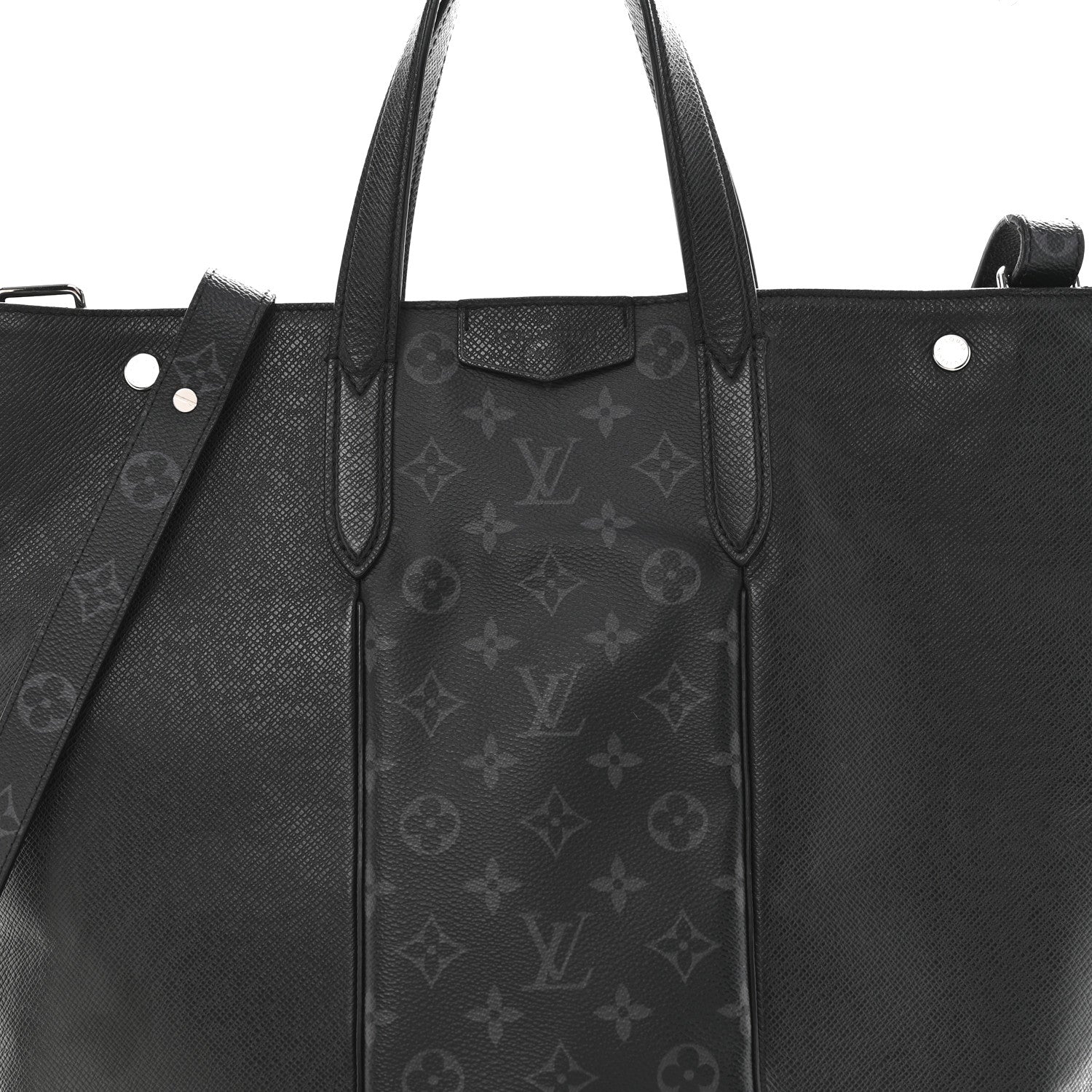 Taiga Monogram Eclipse Outdoor Tote Black