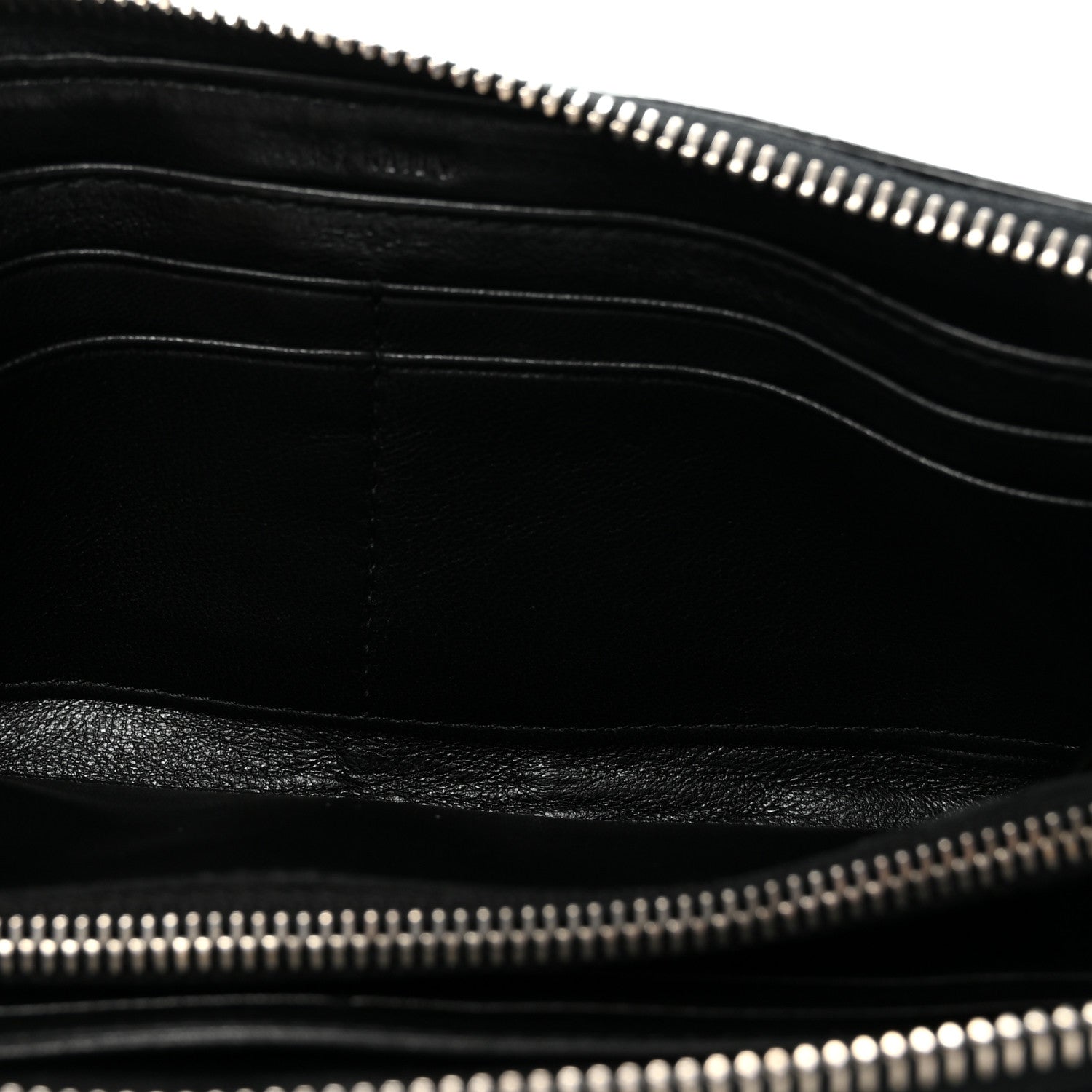 Patent Bow Flap Wallet Green Black