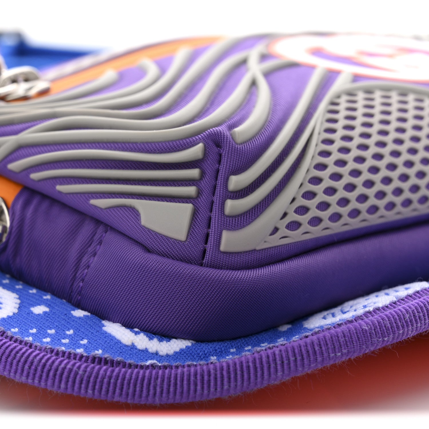 Jersey GG Monogram All Over Sporty Belt Bag Grey White Multicolor