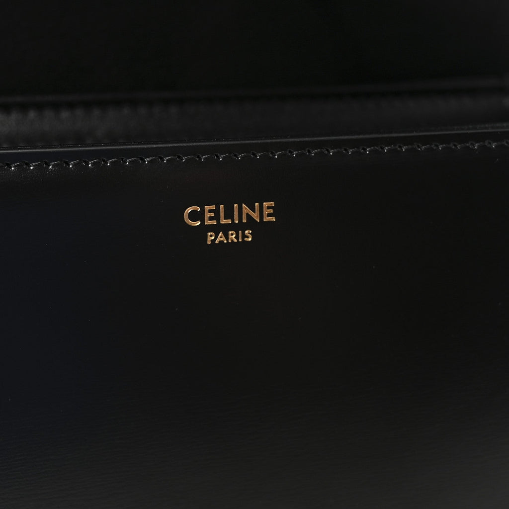 Shiny Calfskin Teen Triomphe Black