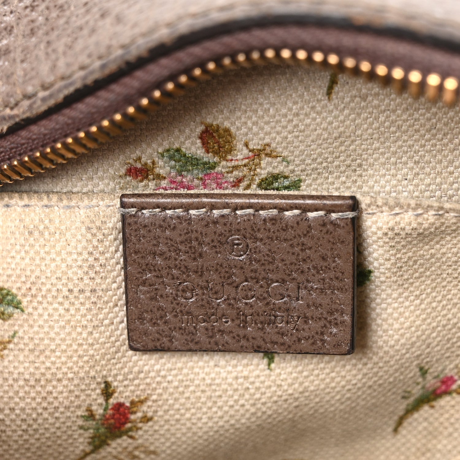 GG Supreme Monogram Web Neo Vintage Shoulder Bag Beige New Acero Crop