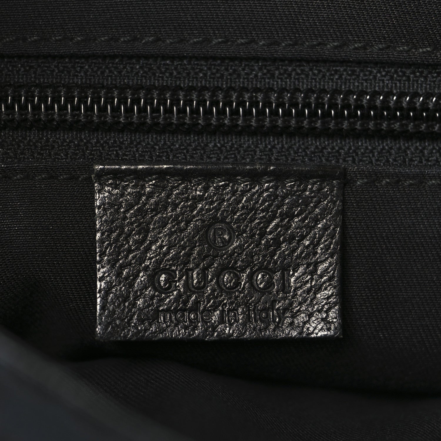 Monogram Flat Messenger Bag Black